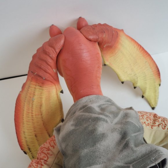 Vintage 1999 Star Wars 22" Jar Jar Binks Plush Talking Alarm Clock Think Way Toy - Picture 6 of 11